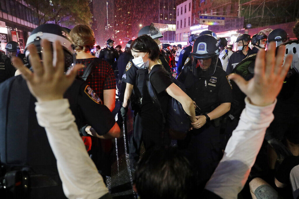 APTOPIX America Protests New York